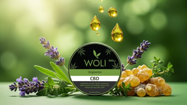Ungüento  multiuso CBD +aceites esenciales